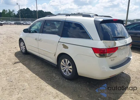 2014 Honda Odyssey Ex-L z USA, uszkodzony, nr VIN 5FNRL5H62EB008386
